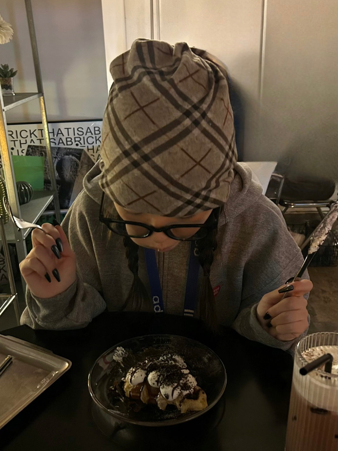 チェックビーニー DPB98060