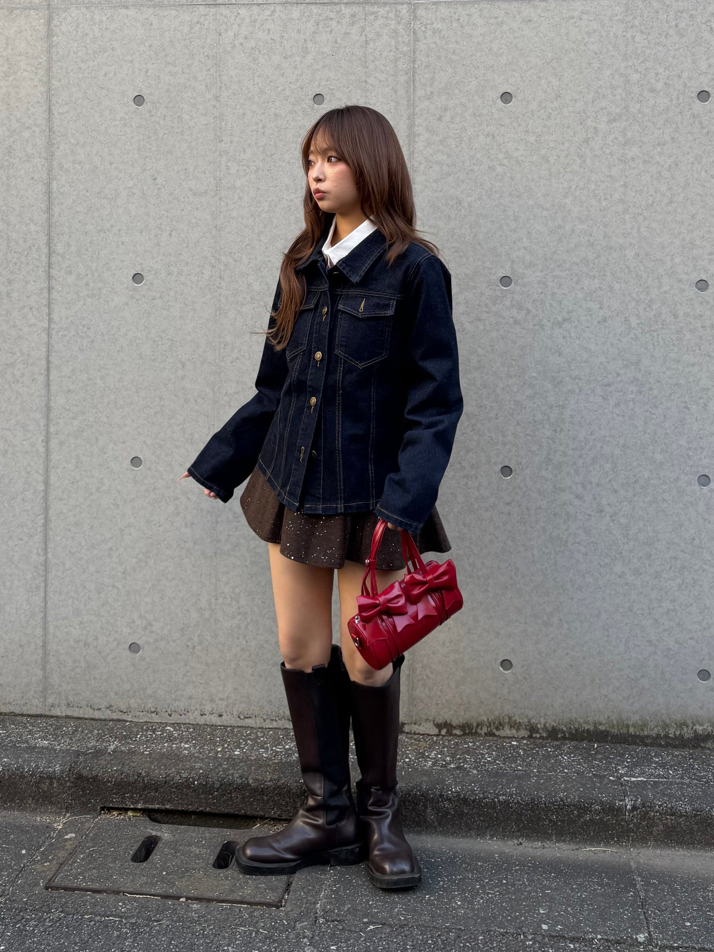 ラメミニスカート DPB86209