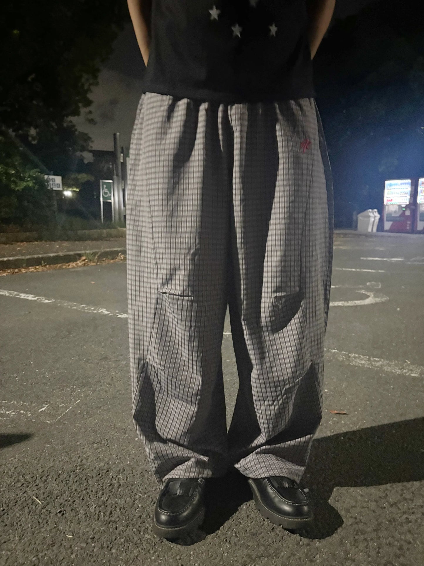 バレルチェックパンツ DPC10030