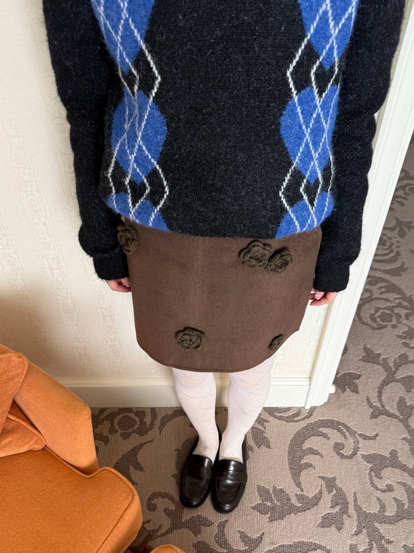 フラワーミニスカート DPA43720