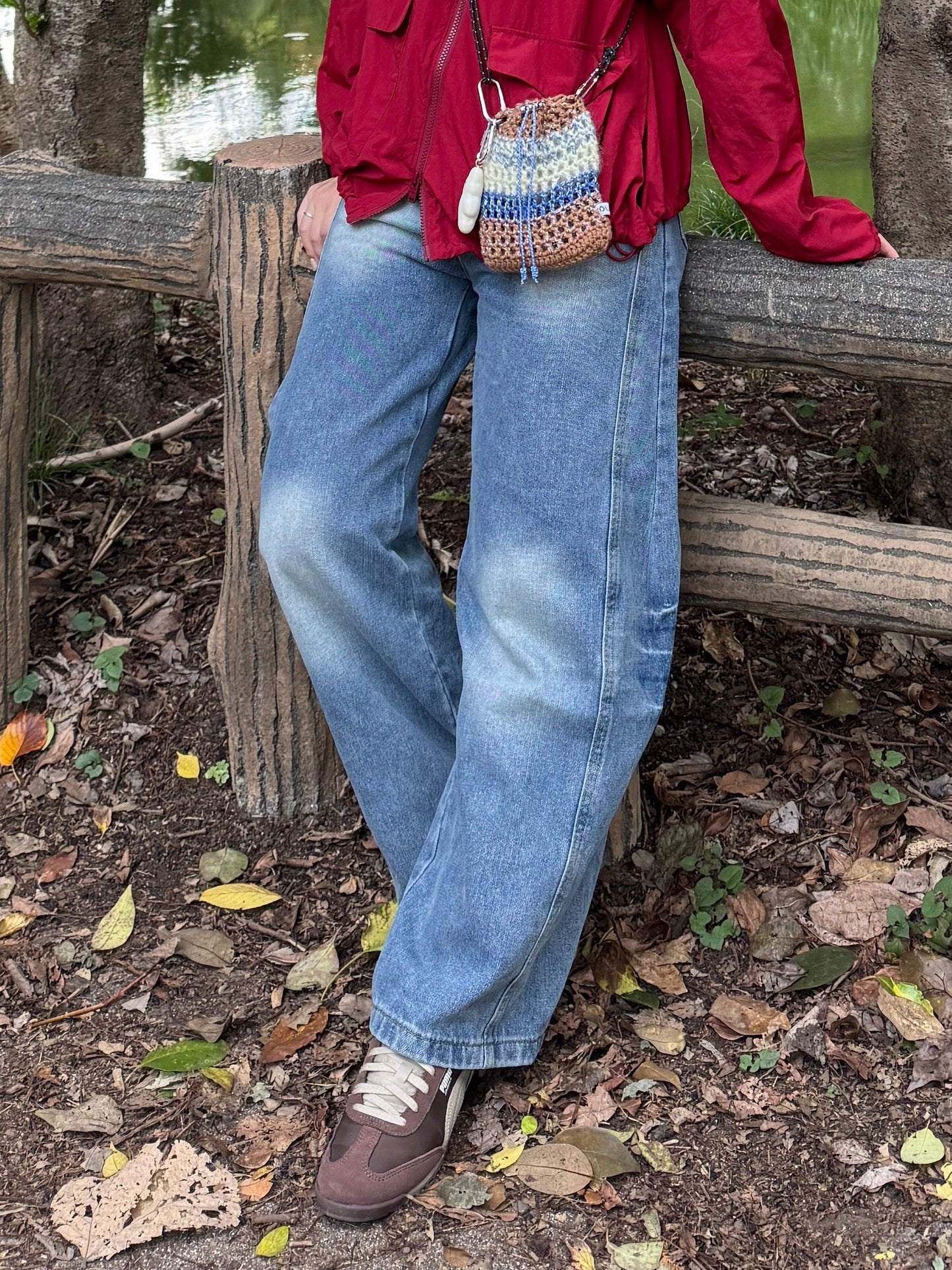 ワイドデニムパンツ DPB78198