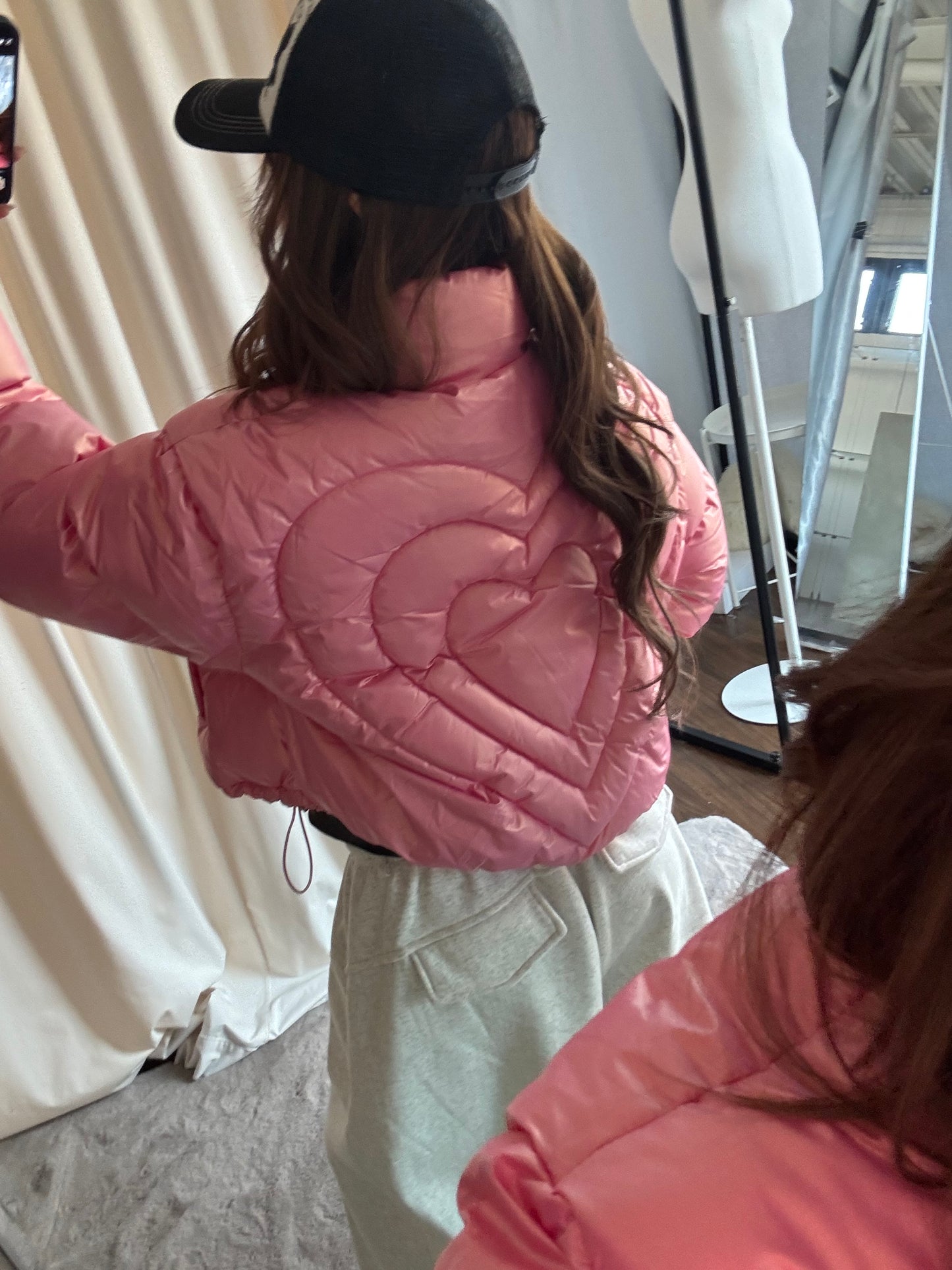 バックハートダウンジャケット DPB86179