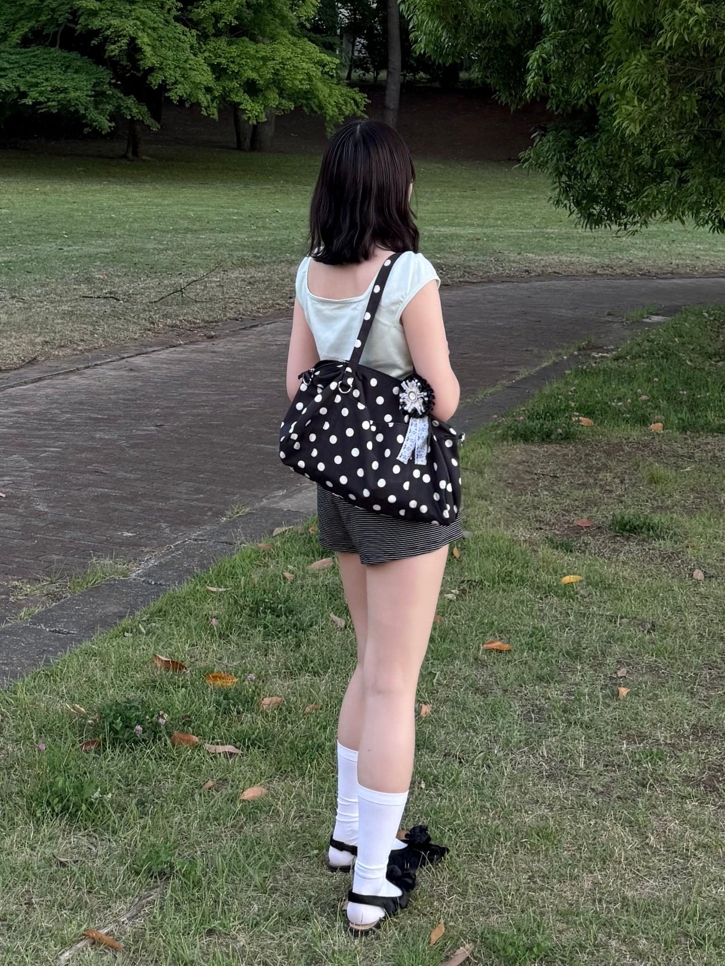 ボーダーショートパンツ DPC03065