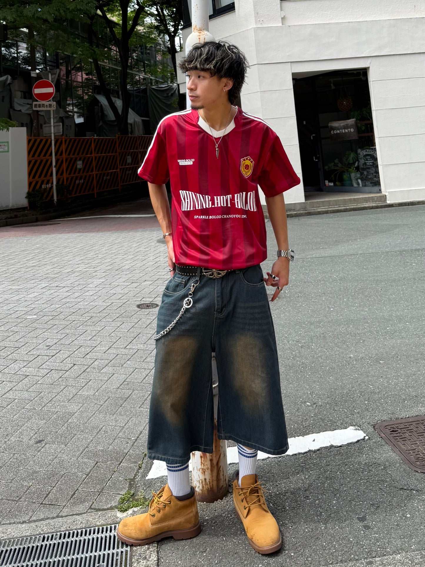 Kenshin_デニムハーフパンツ DPB73379