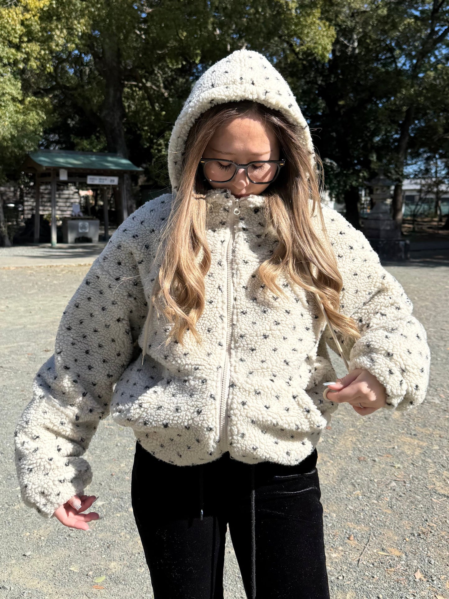 ドットフリースジャケット DPB73540