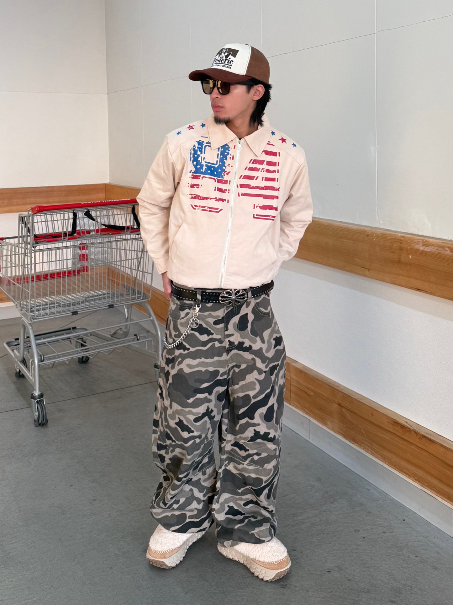 アメリカンナンバージップジャケット DPB90115