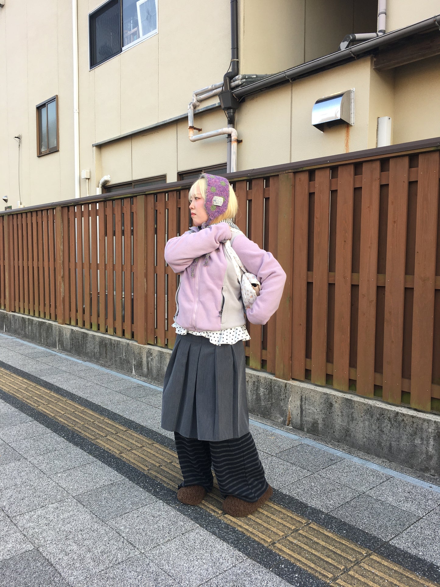 ボーダースウェットパンツ DPB97057