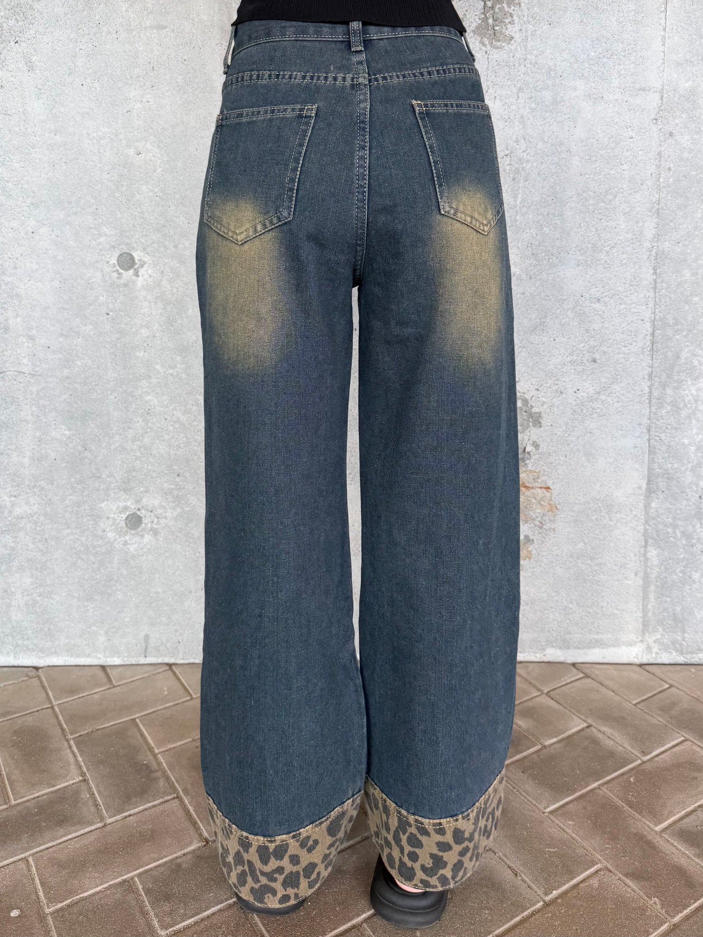 レオパードデニムパンツ DPB73564