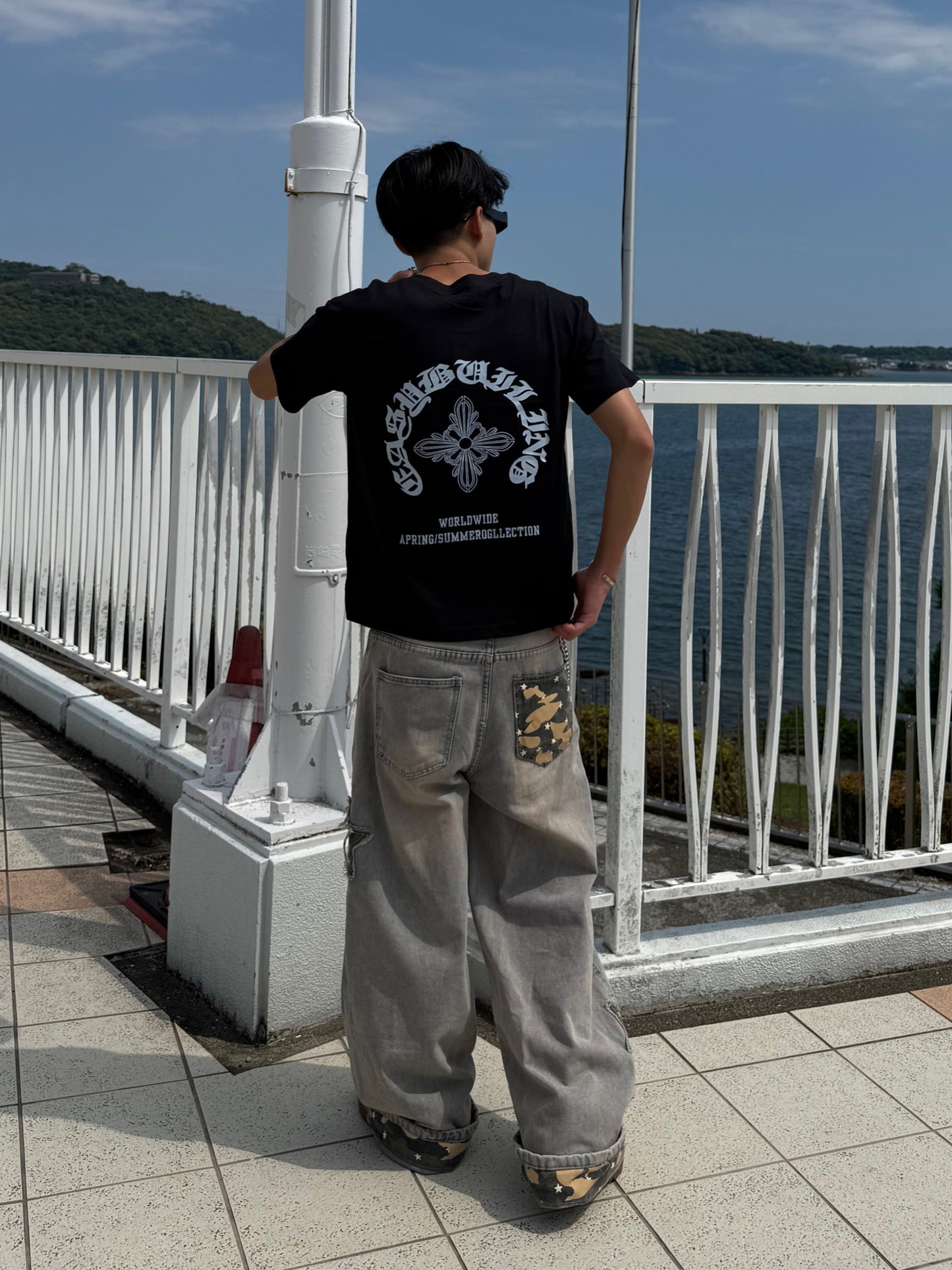 ゴシックバックロゴTシャツ DPB90210