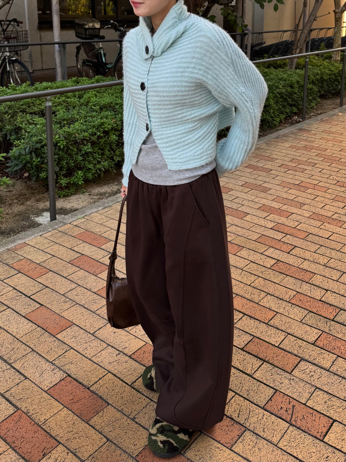 ニットベルトバルーンスウェットパンツ DPB85360