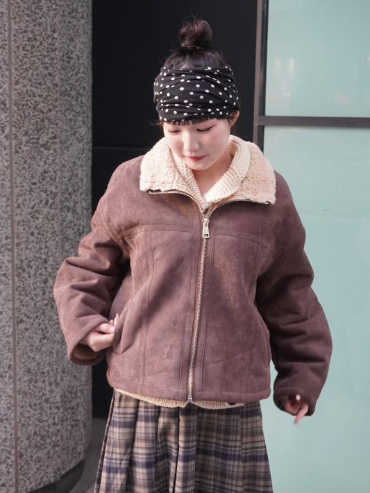ムートンショートジャケット DPB85421