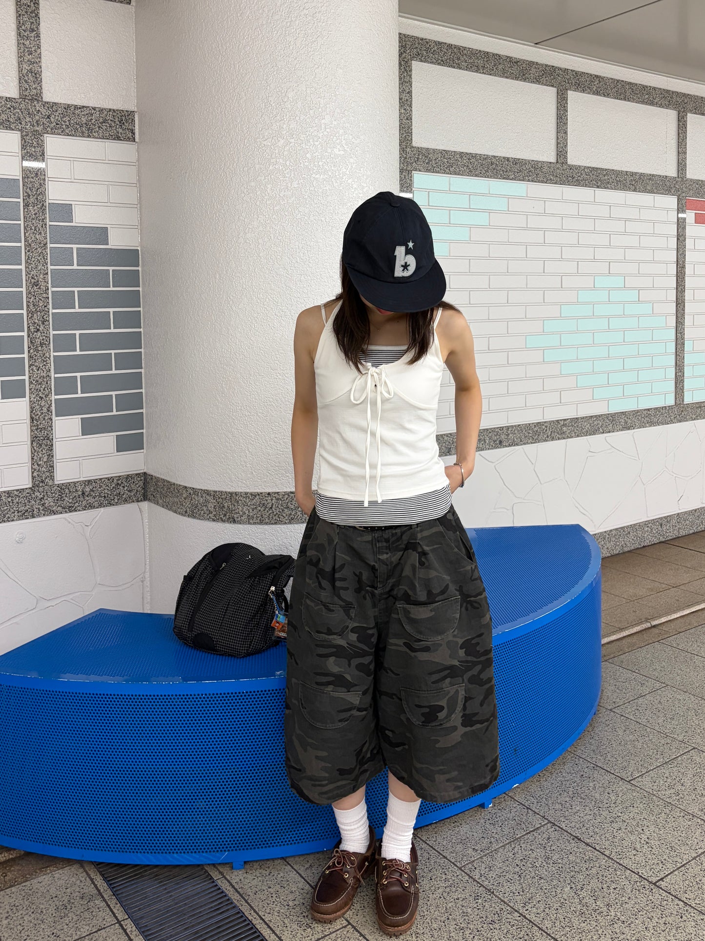 カモフラハーフパンツ DPB99127