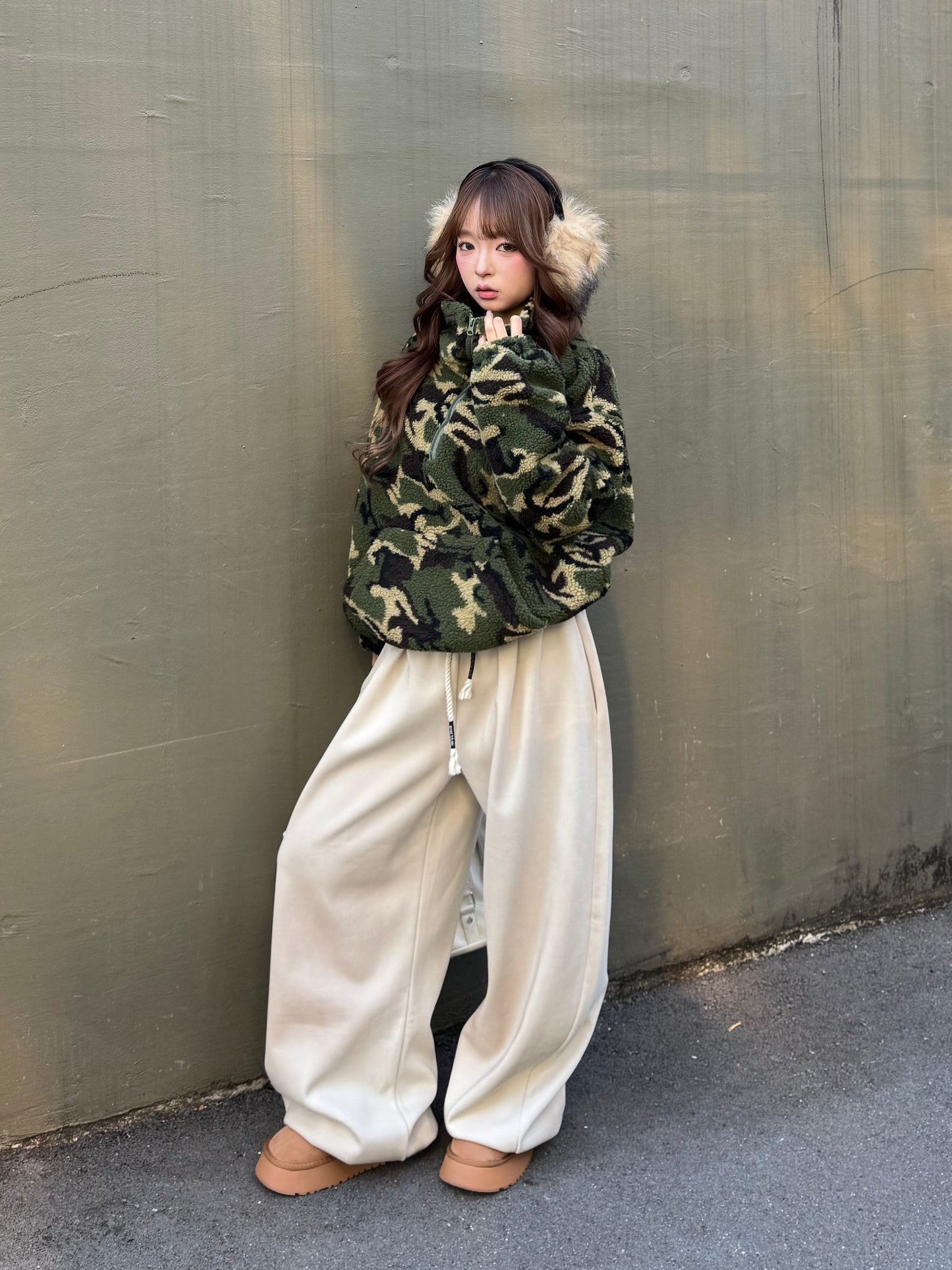 ヴィンテージ風スウェットパンツ DPB86175