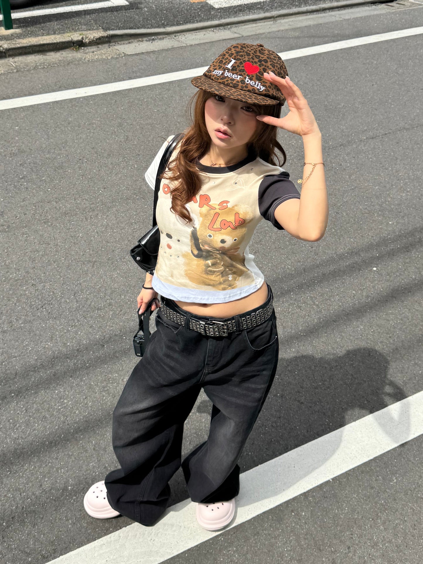 くまちゃんプリントTシャツ DPB86238