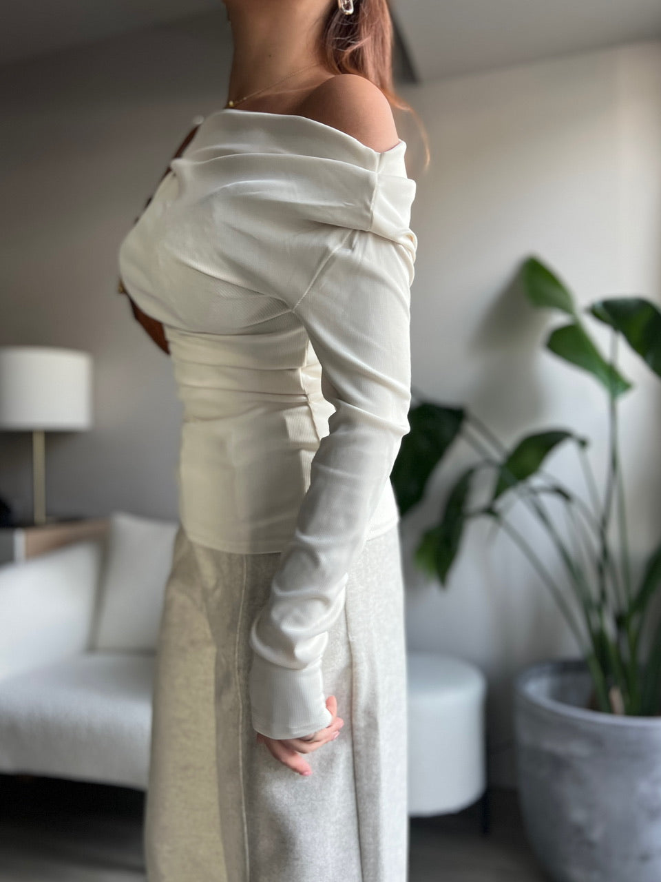 ワンショルダーニット DPB56371