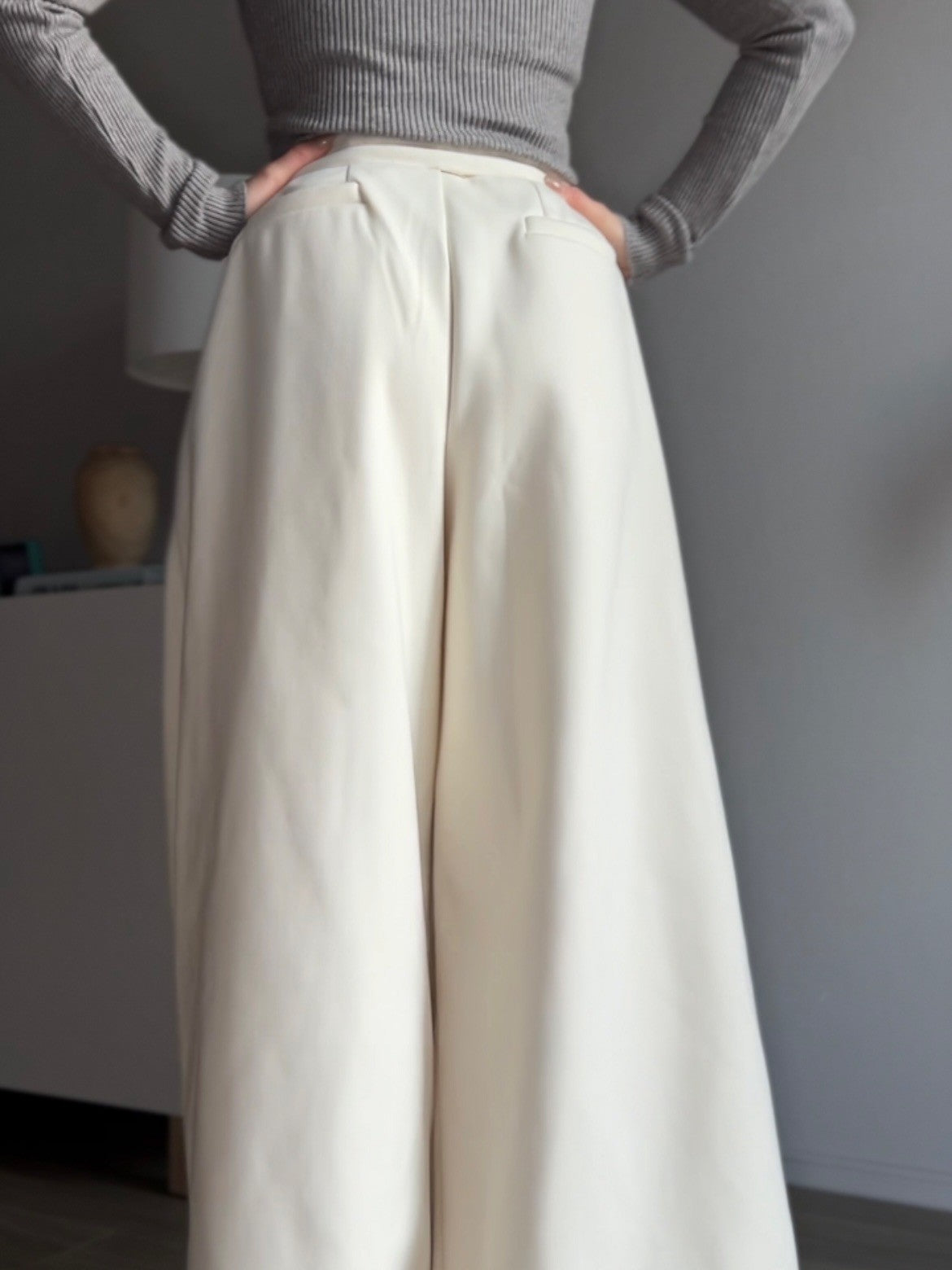 ハイウエストワイドパンツ DPB56258