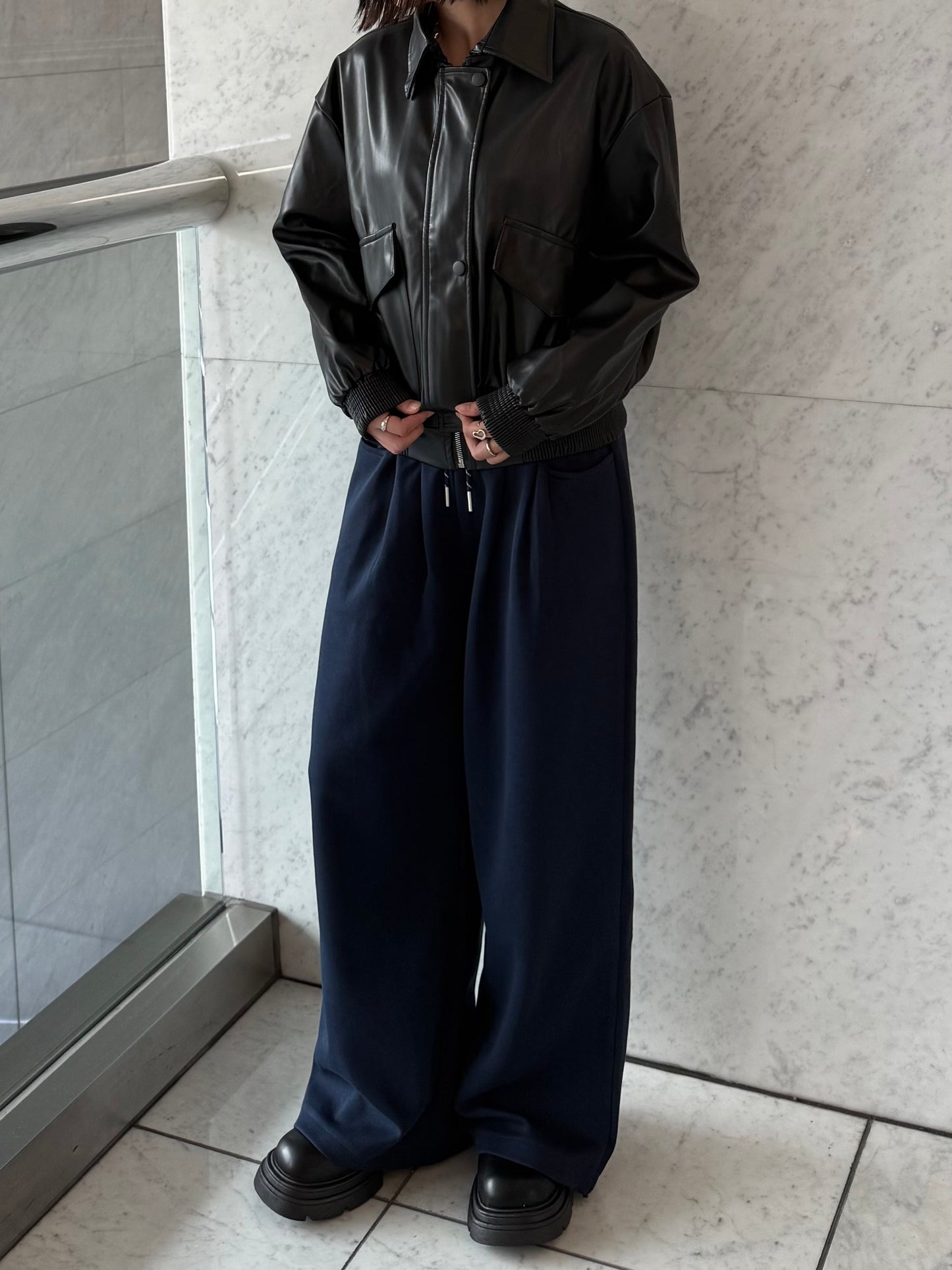 フロントポケット付きスウェットパンツ DPB93030