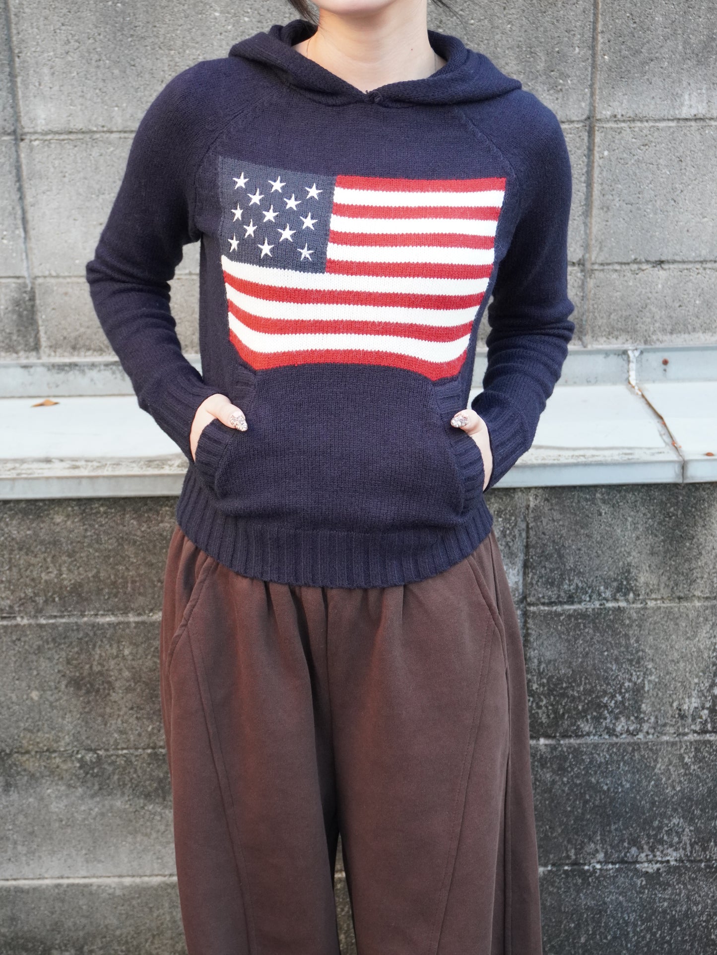 アメリカニットパーカー DPB85386