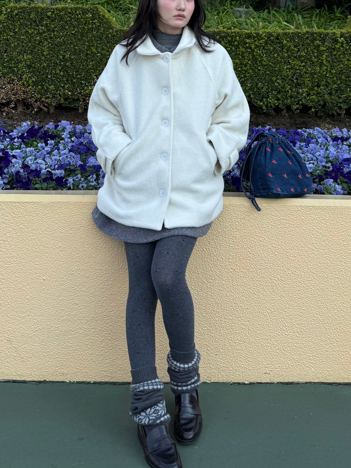 アイボリーフレンチコート DPA43744