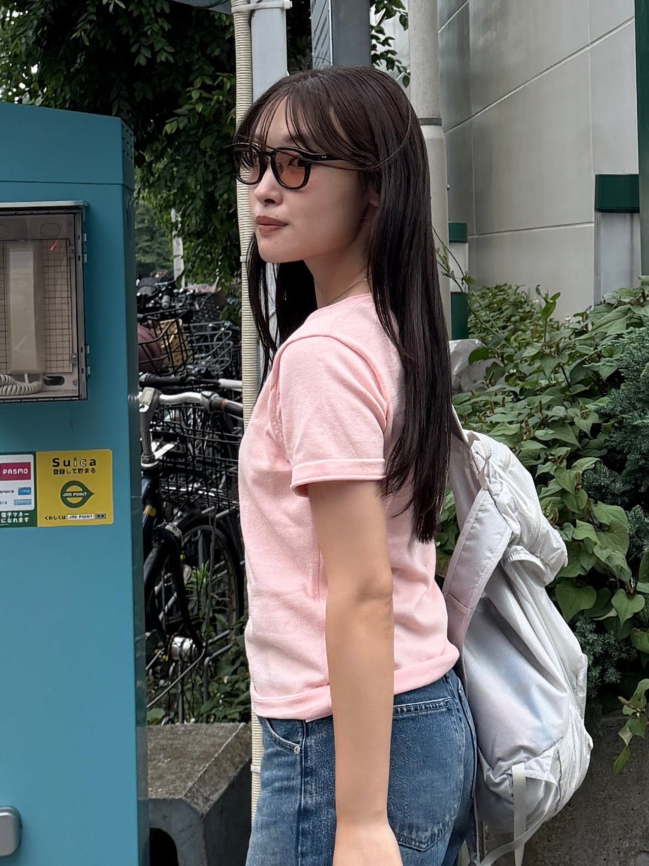 リブヘンリーネックTシャツ DPB78295