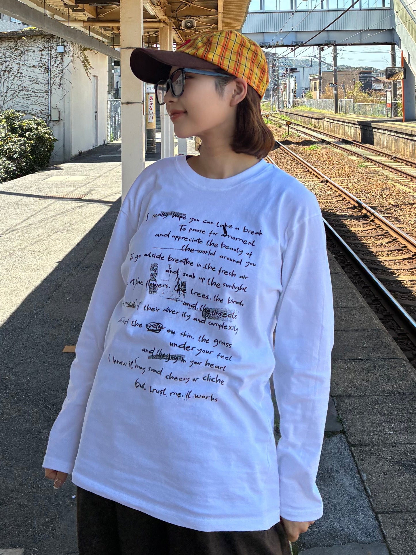 ロゴロングスリーブTシャツ DPA61463