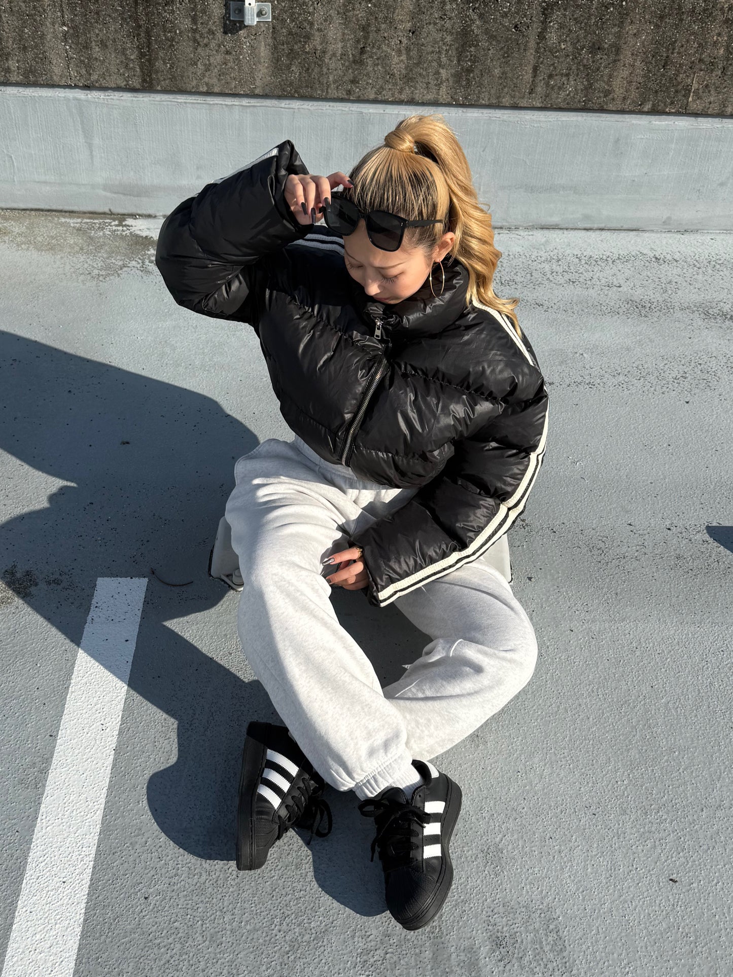 ラインショートダウンジャケット DPB73541