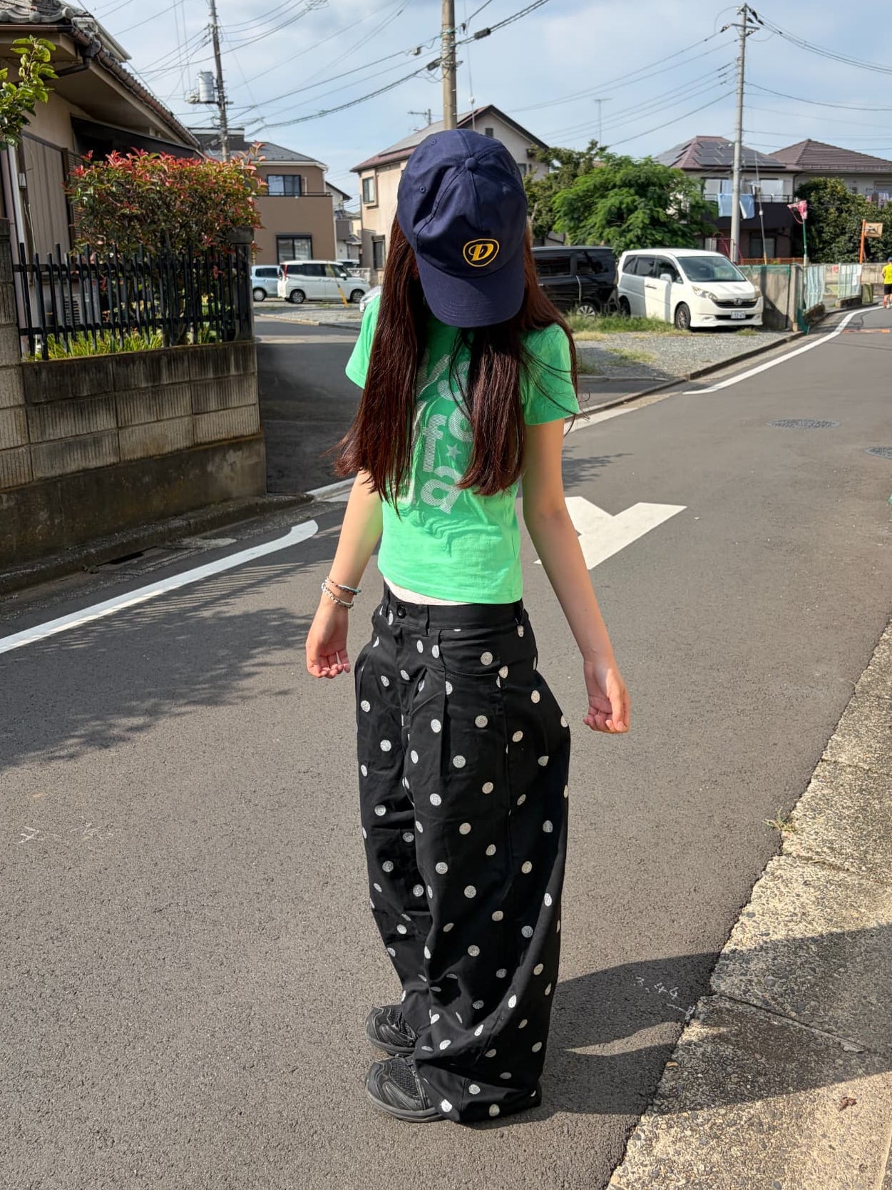 ドットバギーパンツ DPB92142