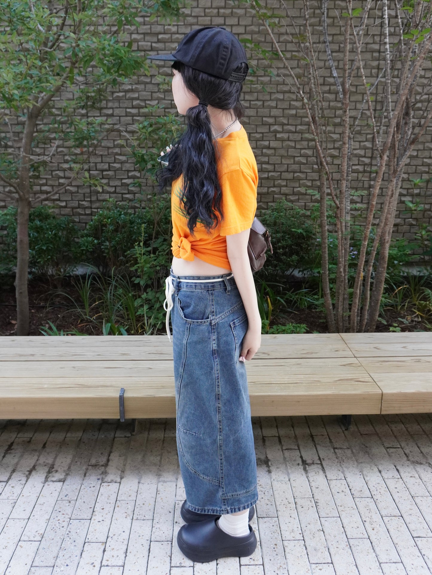 ステッチカーブラインハーフパンツ DPB85245