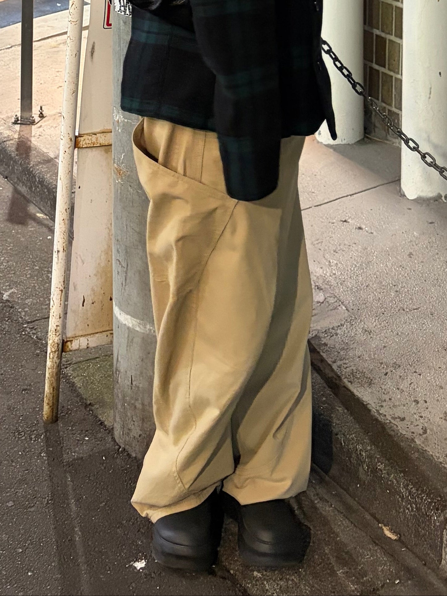 サイドポケットバギーデニムパンツ DPB92114