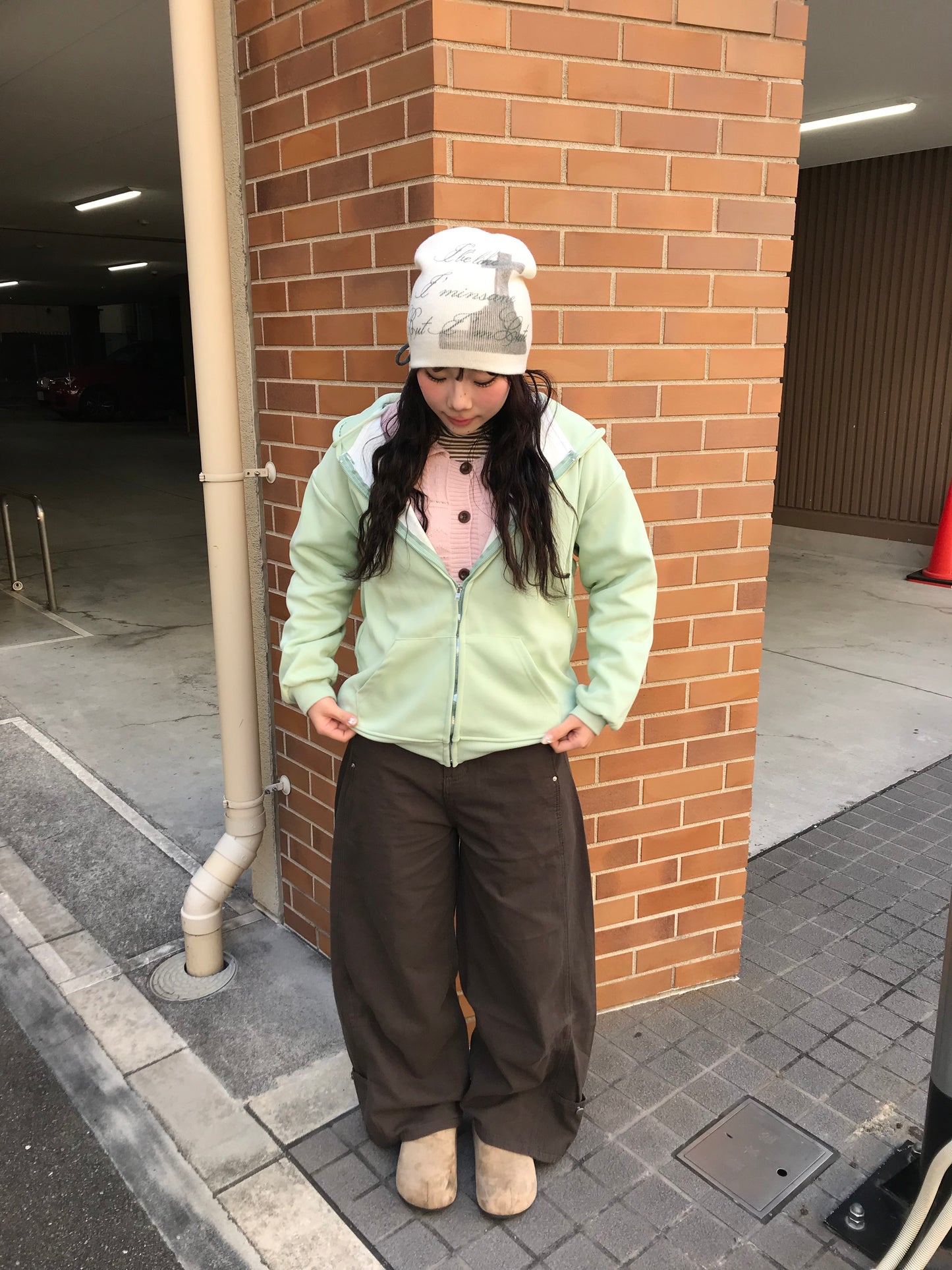 ワイドバギーパンツ DPB89201