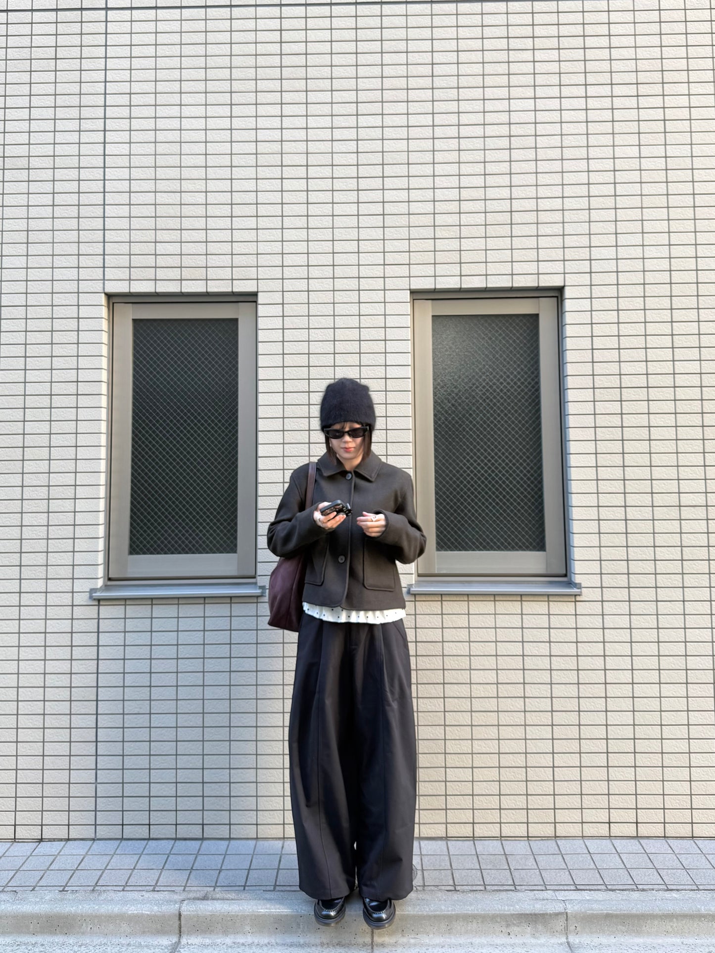 ブラックカーブパンツ DPB93040