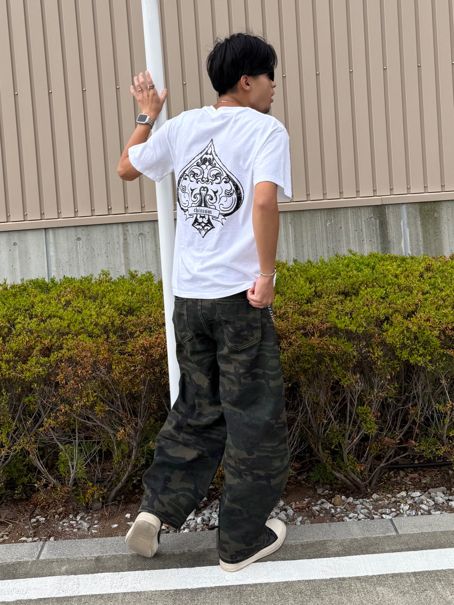 【即納】カモフラカーブシルエットパンツ DPB90226S
