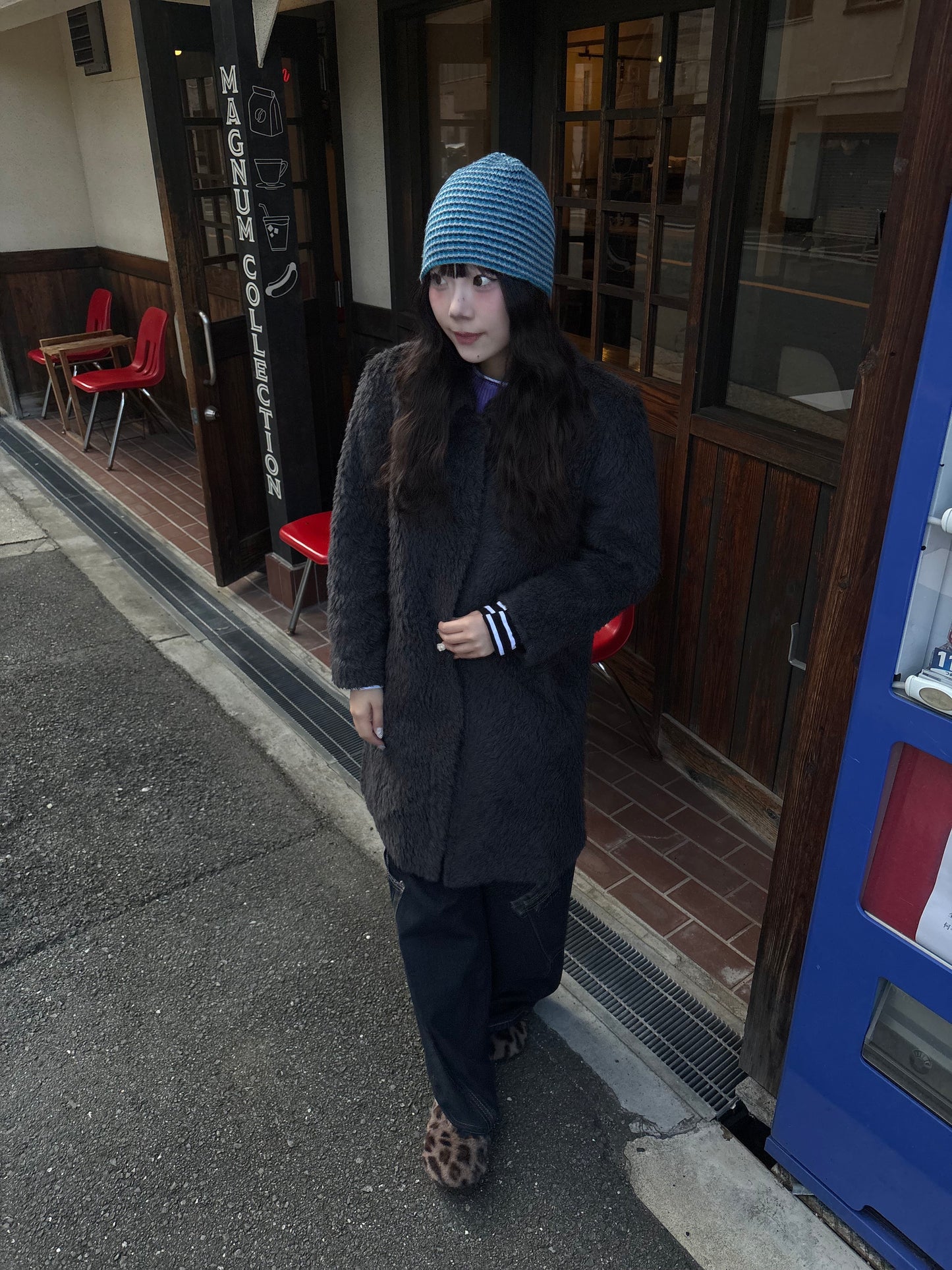 ファーロングコート DPB89128