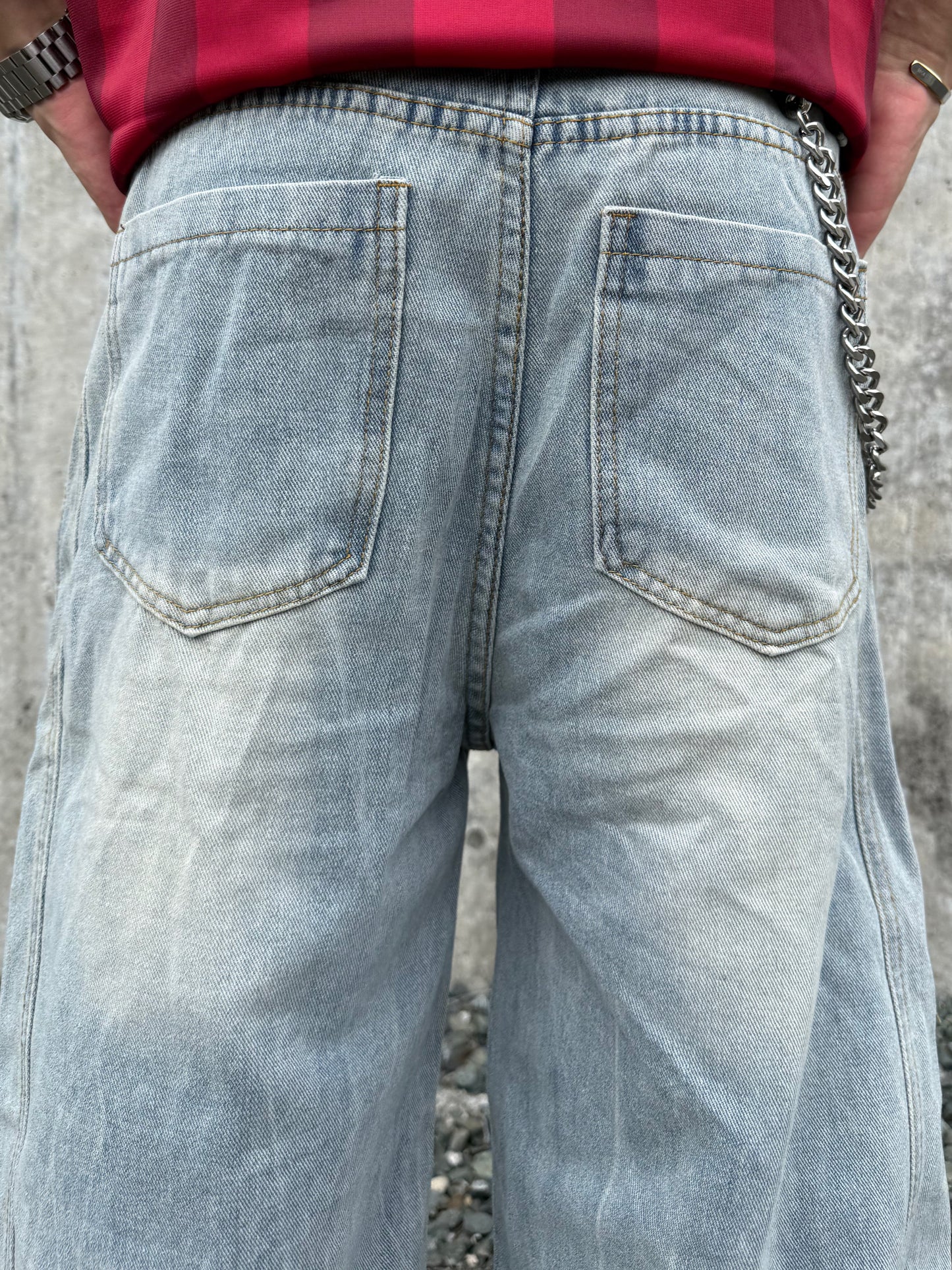 kenshin_ライトカラーワイドデニムパンツ DPB73403