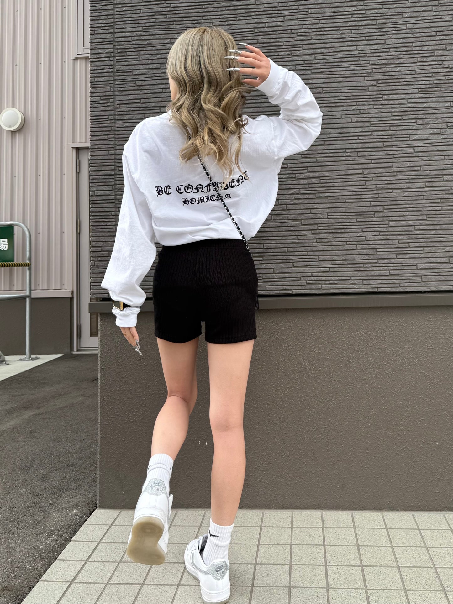 リブショートパンツ DPB42367