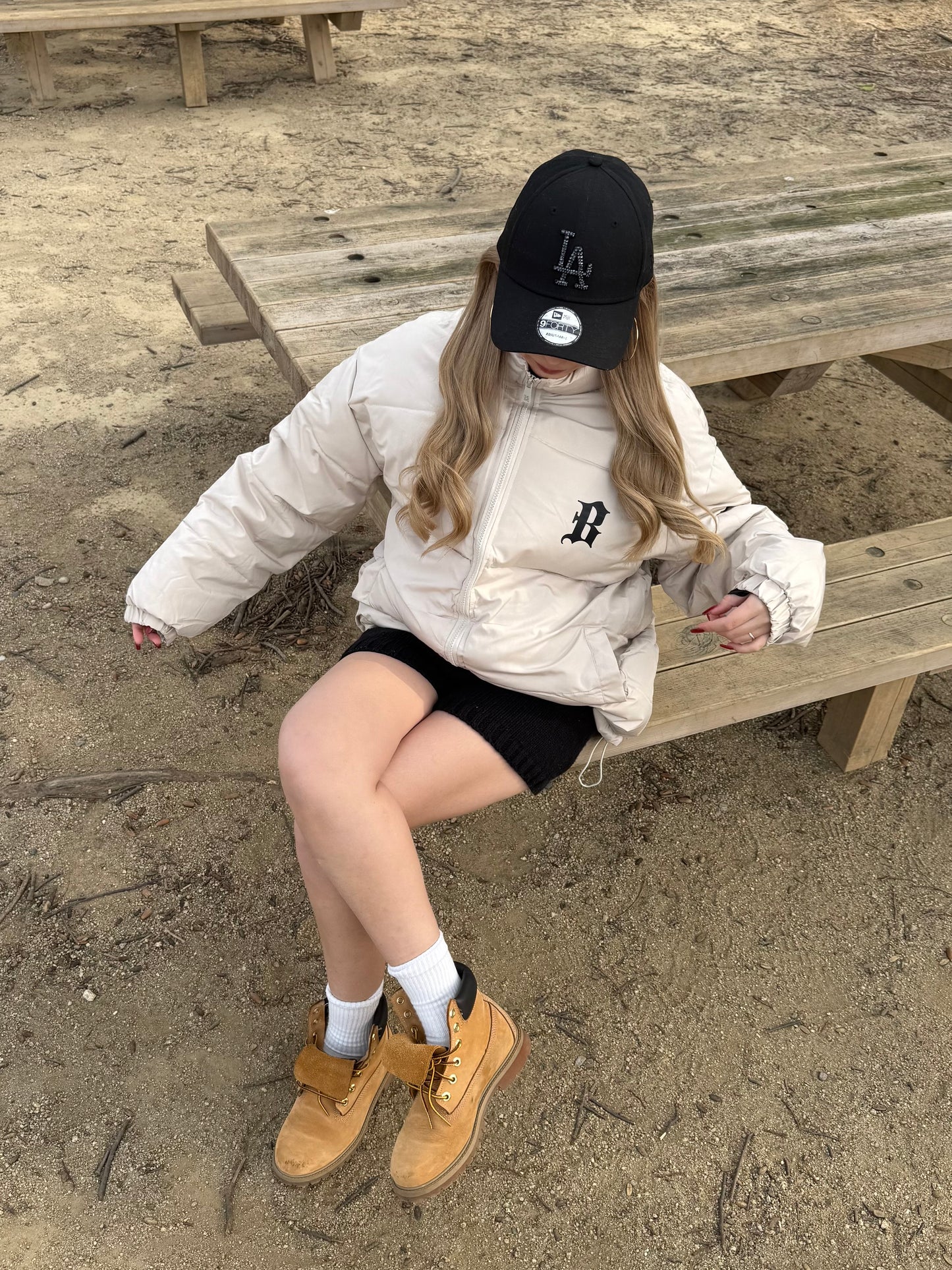 ユニセックスロゴダウン DPB73584