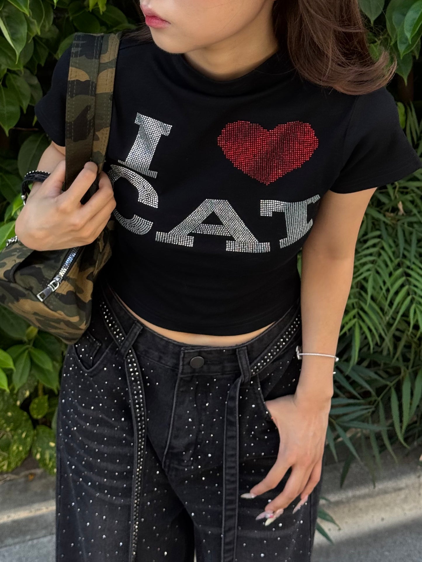 アイラブキャットTシャツ DPB86083
