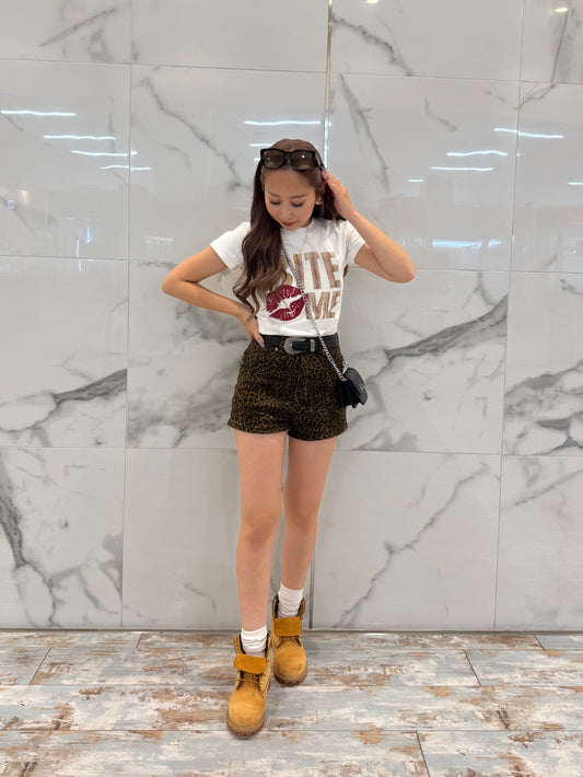 リッププリントTシャツ DPB73386