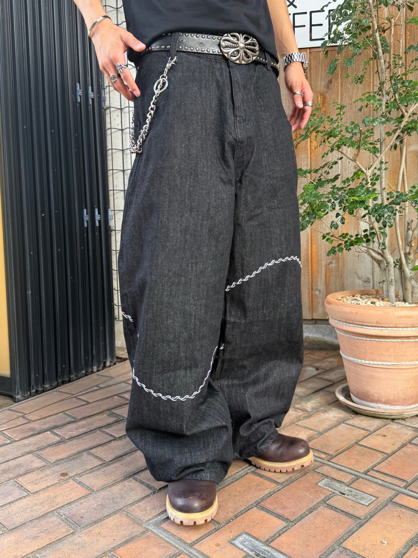 カーブデザインパンツ DPB90014