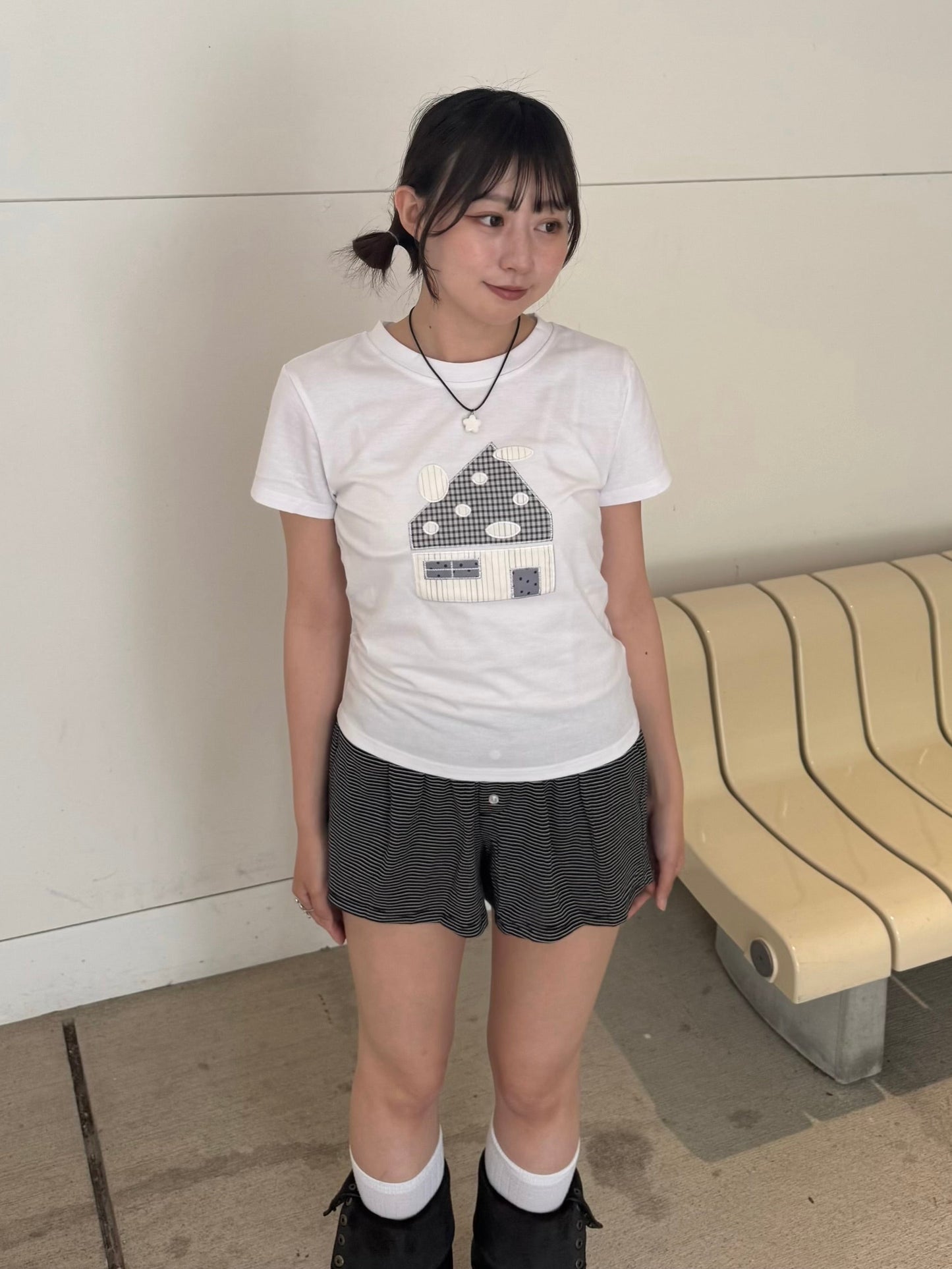 ハウスパッチワークTシャツ DPC03062