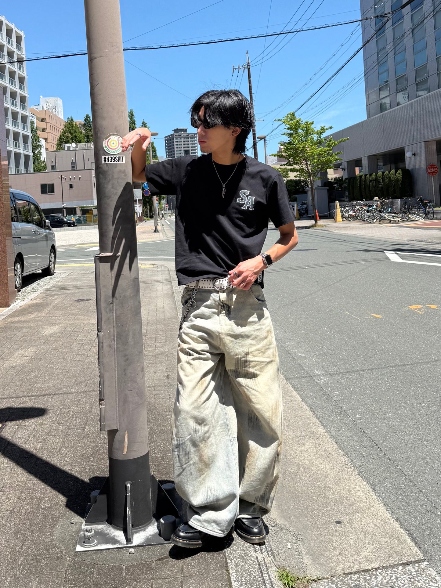 ストリートアルファベットTシャツ DPB90190