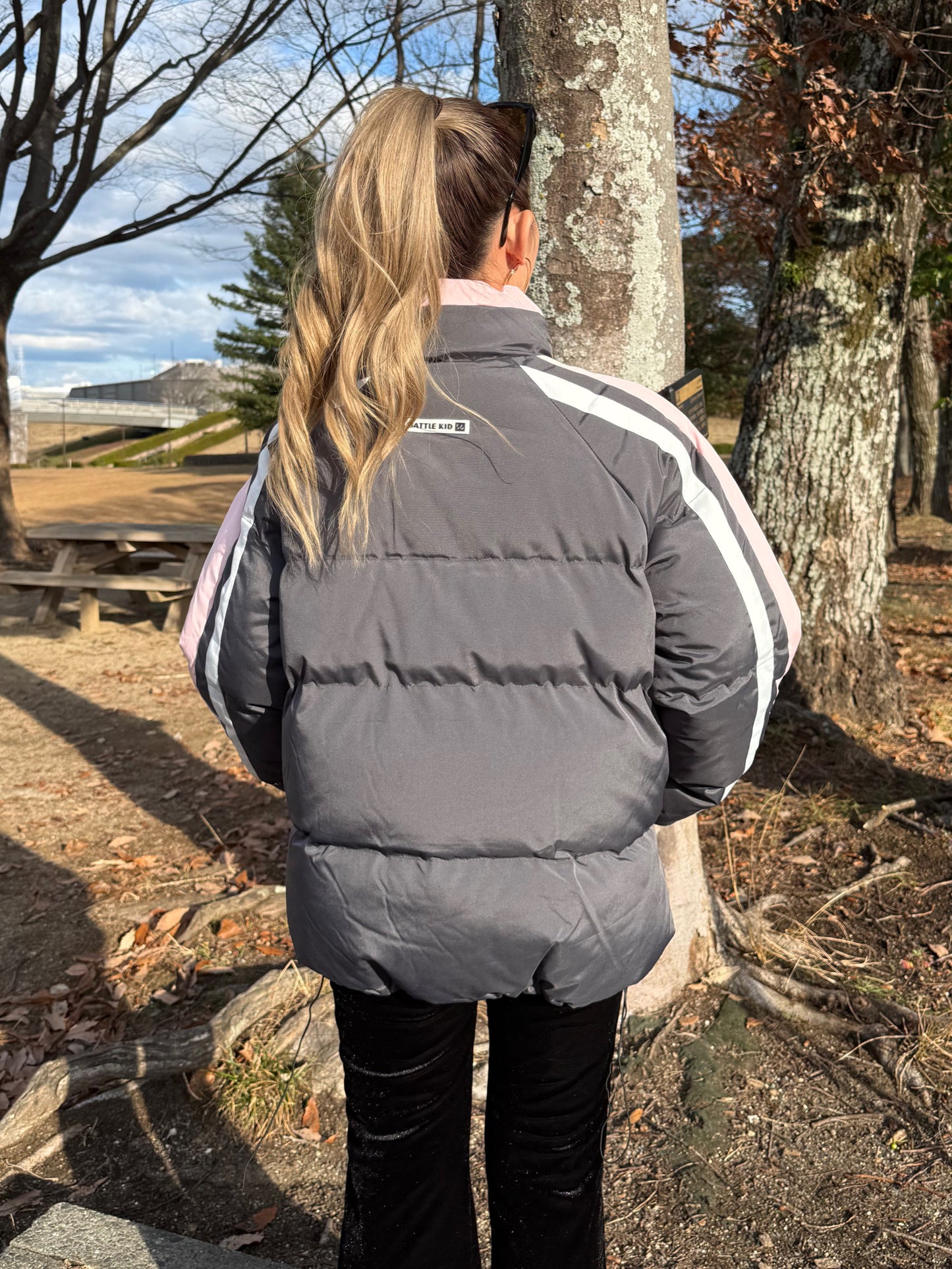 ラインストリート中綿ジャケット DPB90103