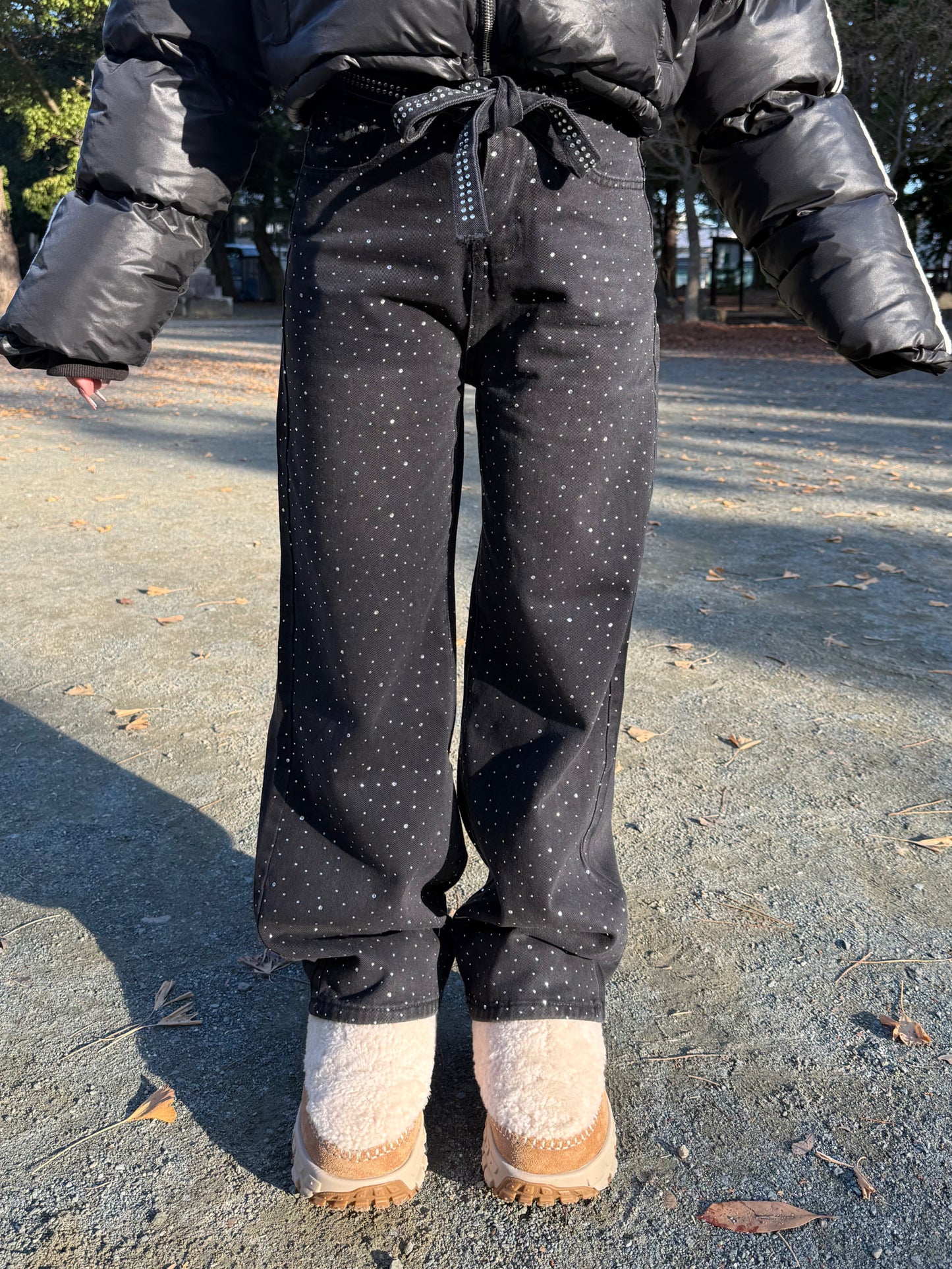 ブラックストーンデニムパンツ DPB73553