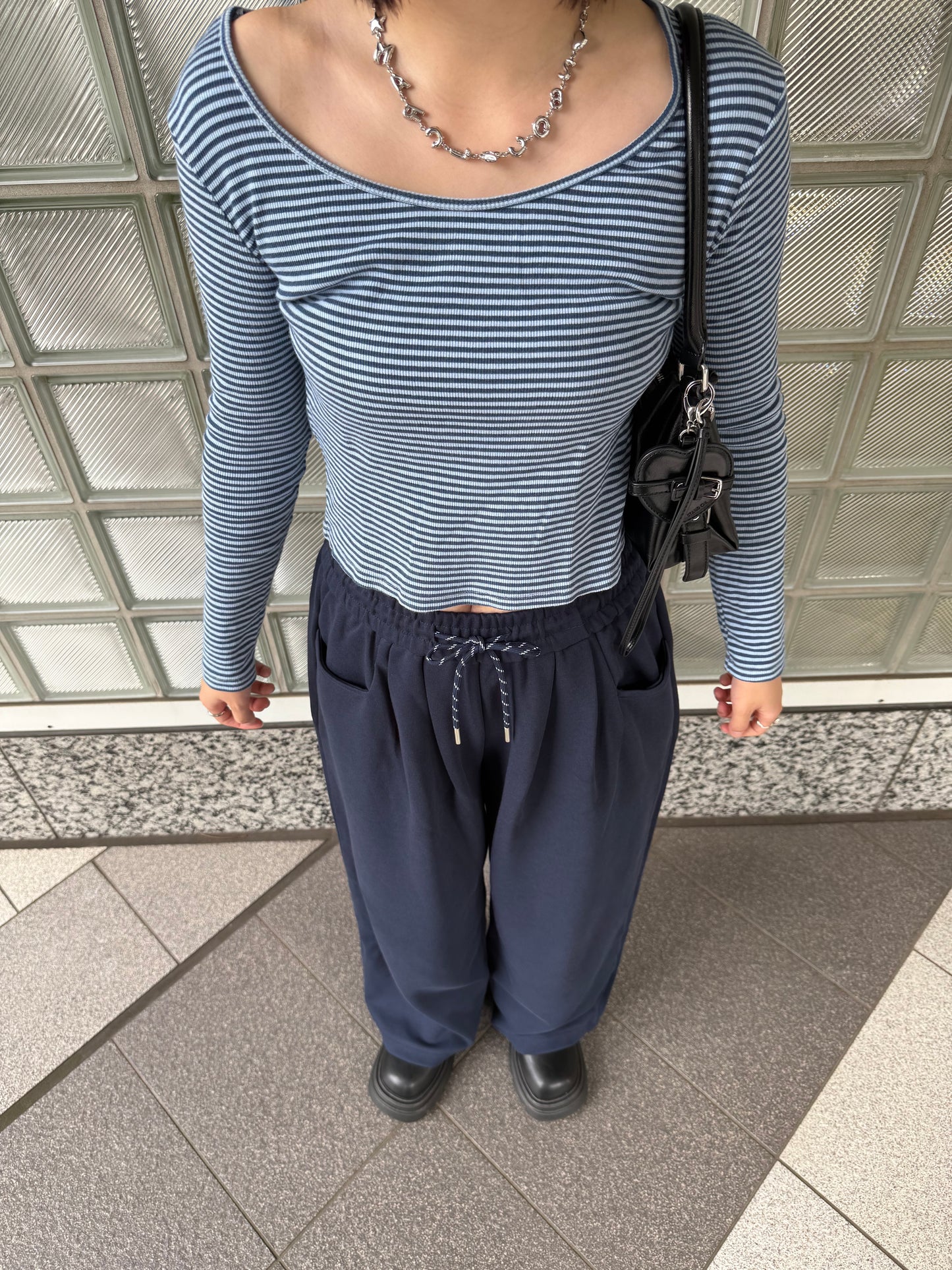 フロントポケット付きスウェットパンツ DPB93030