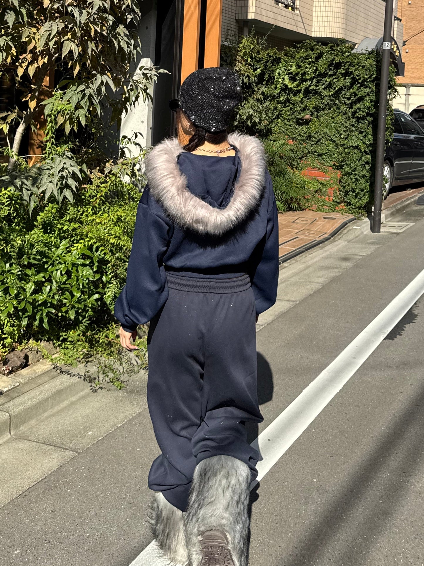 ラメスウェットパンツ DPB86151