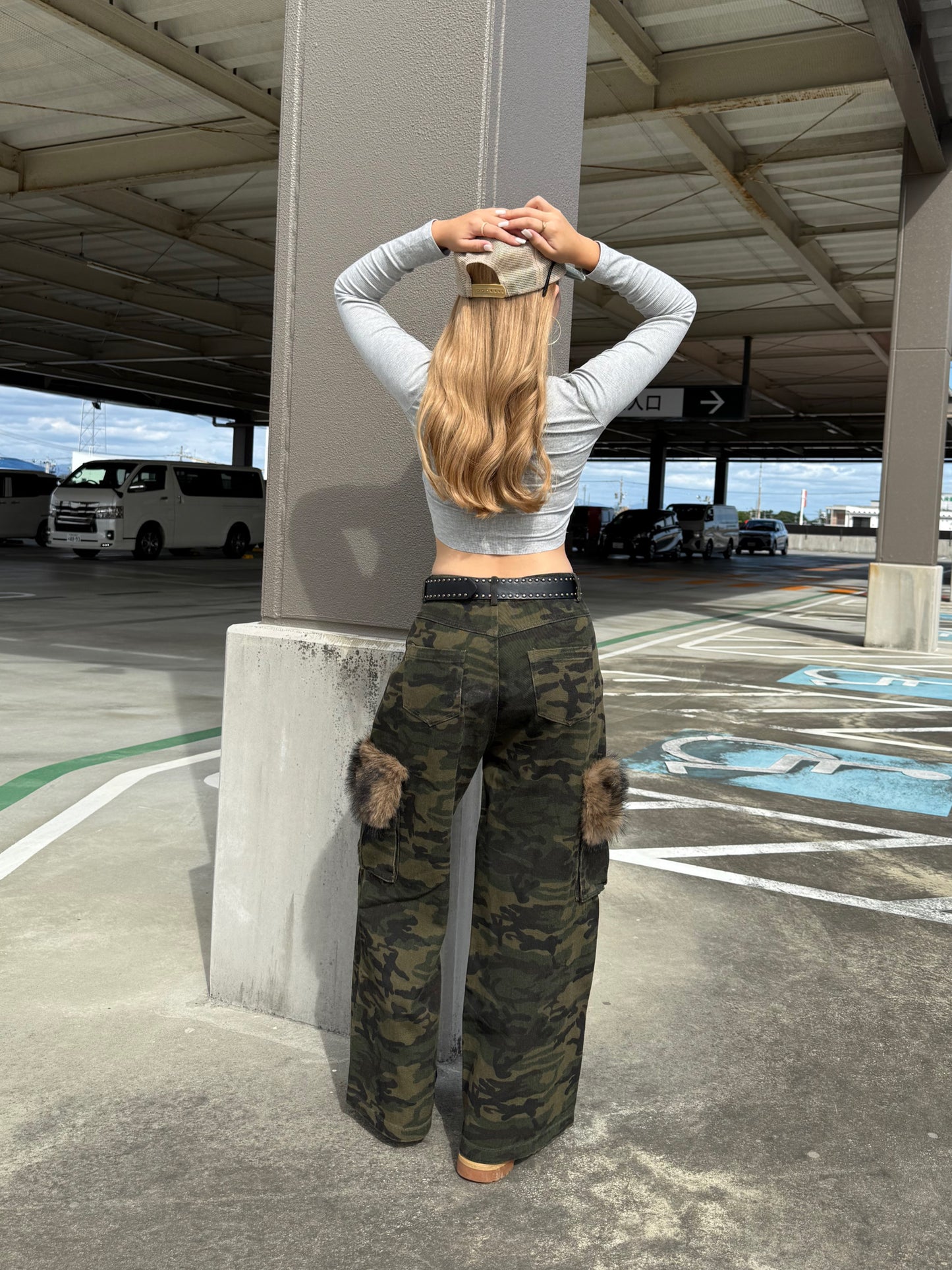 ポイントカモフラファーパンツ DPB73504