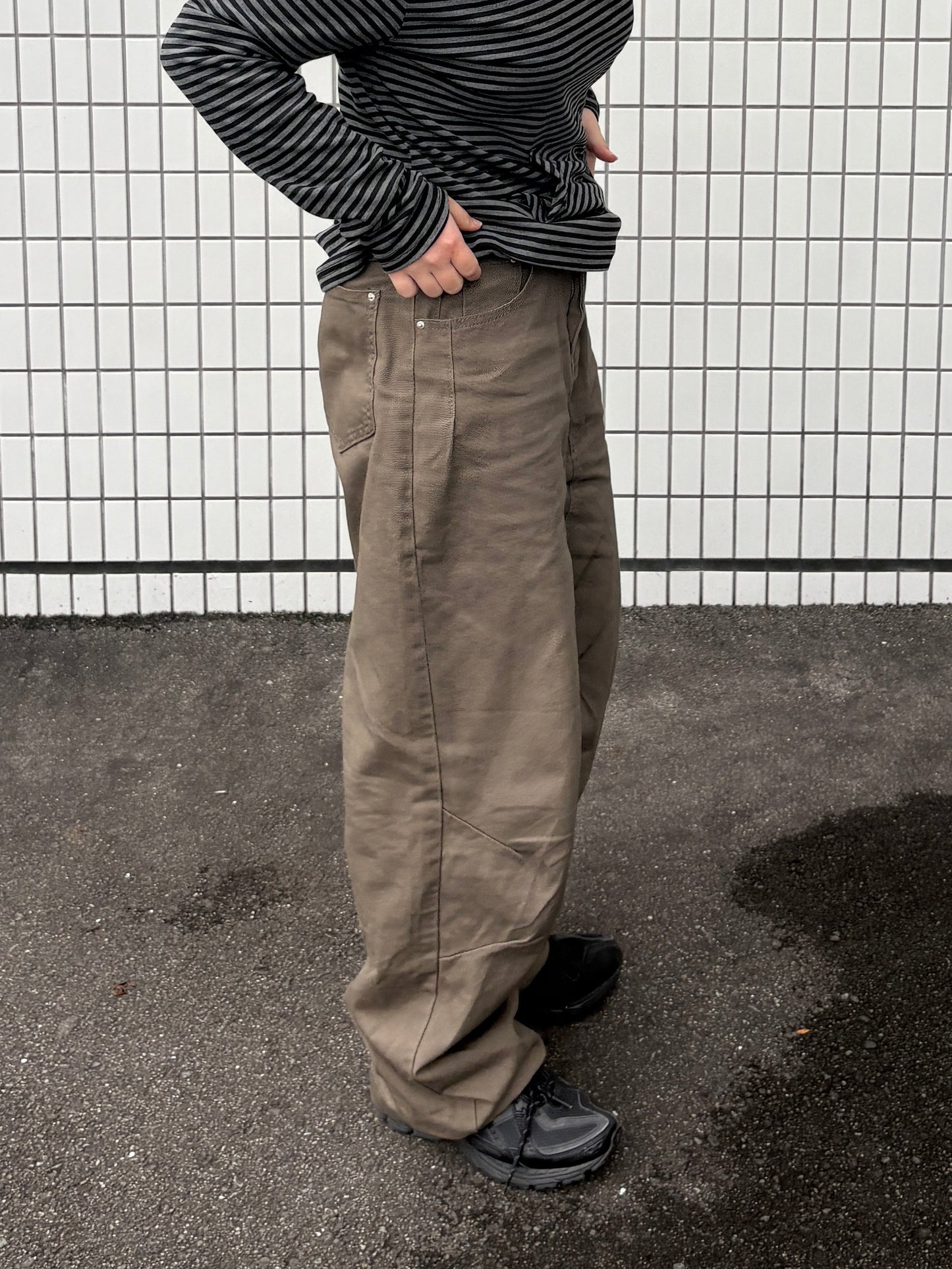 ワイドバギーパンツ DPB97046