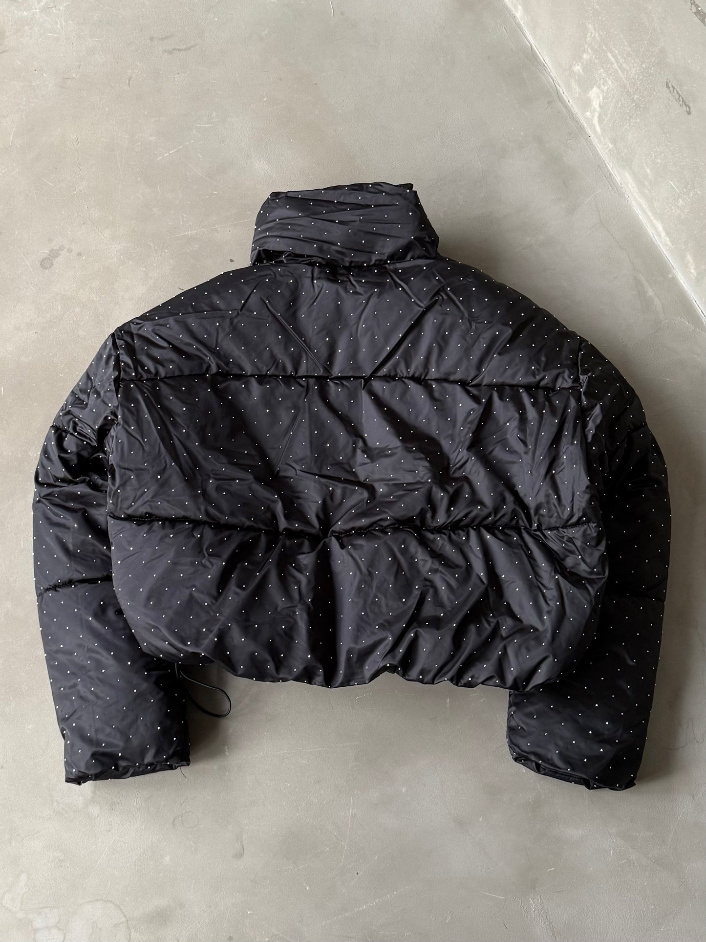 ラメショートダウンジャケット DPB86154