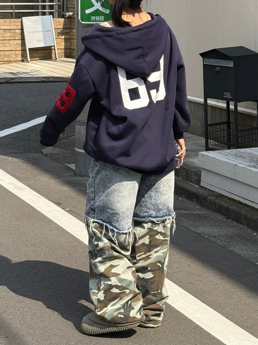 ナンバールーズパーカー DPB86027