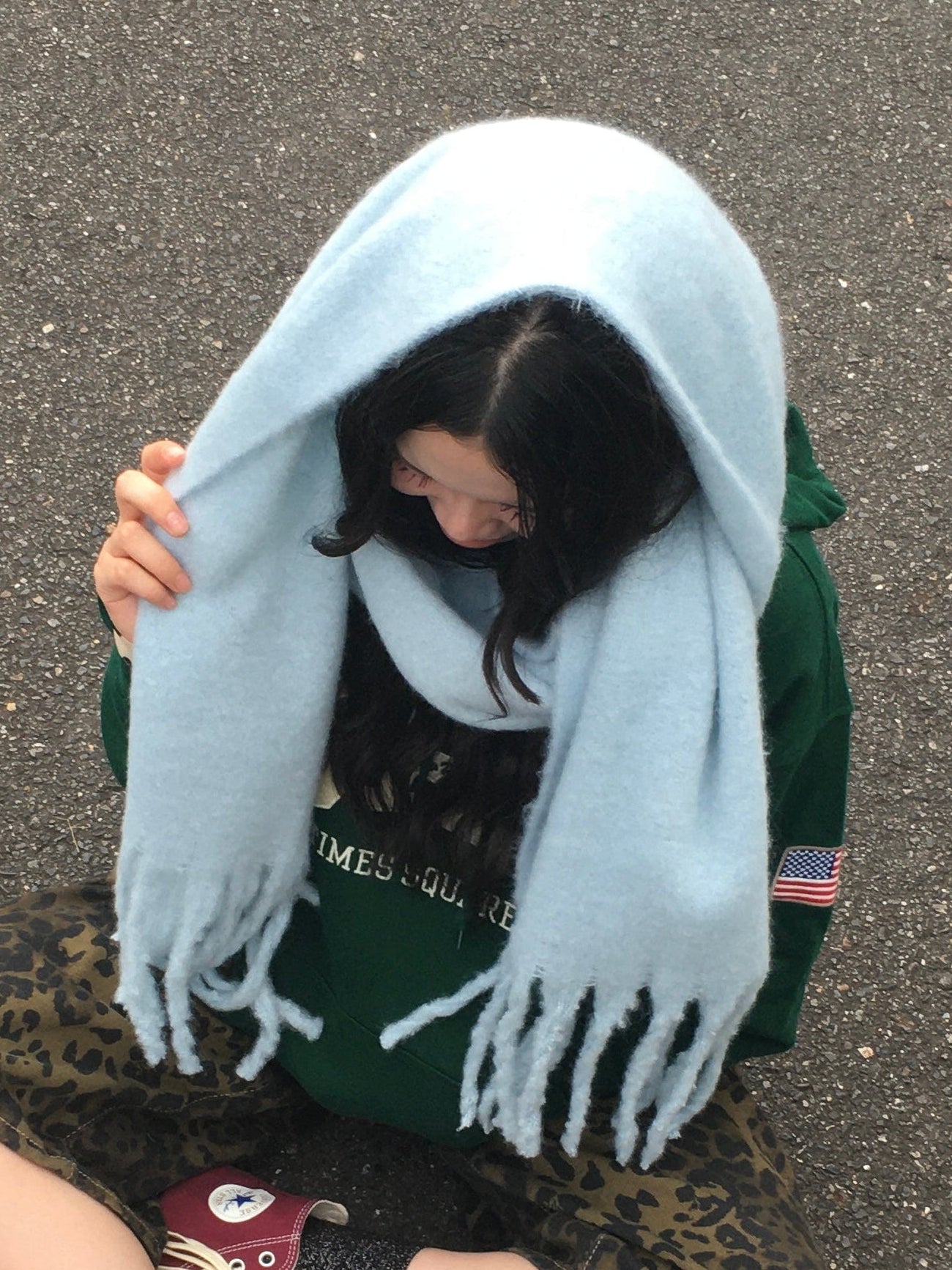 ライトブルービッグマフラー DPB95020